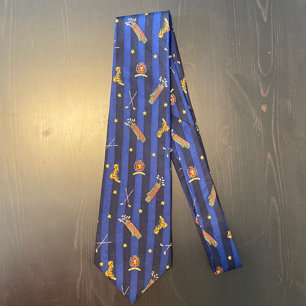 Silk Tommy Hilfiger Golf Tie